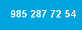 985 287 72 54 985 287 72 54